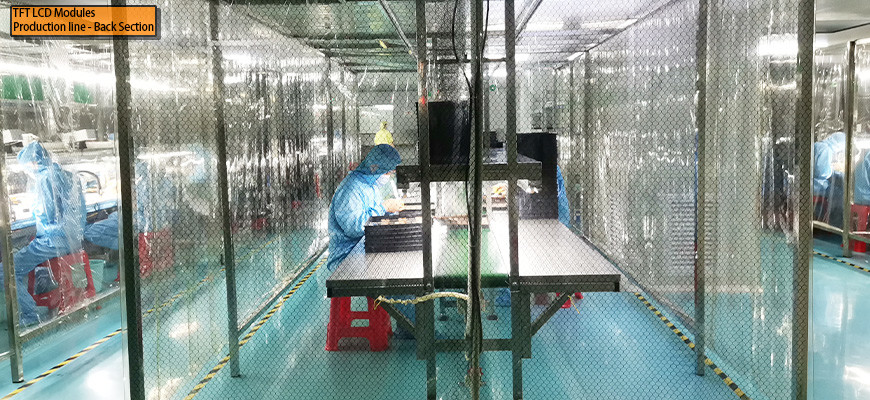 TFT LCD Production line - back section