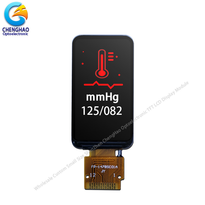 1.47" Tiny LCD Display All Viewing Angle With 4 Lines 8bit SPI Interface