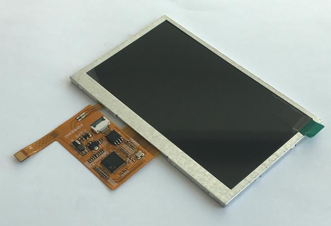 105.5mm Transmissive IPS 4.3 Inch TFT LCD Display SPI Interface 0