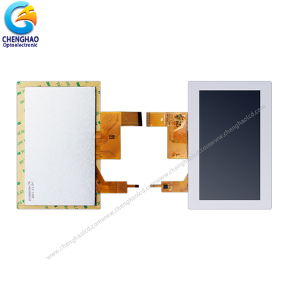 7.0 Inch TFT LCD Capacitive Touchscreen 800*480 Resolution Wide Temperature