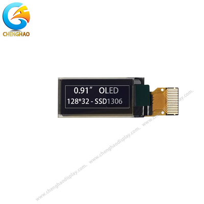 0.91inch OLED Display Module 15pin 4 Wire SPI 128x32 Pixels SSD1306