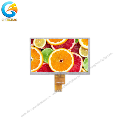 4lane MIPI TFT IPS LCD Screen 40pin 7 Inch 1024*600 Free Viewing Angle