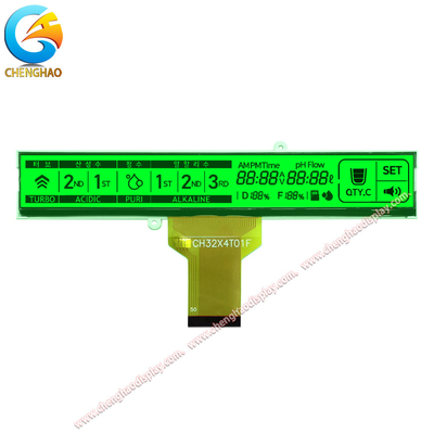 50 Pins FPC Connetor Monochrome LCD Module TN / Positive For Industrial