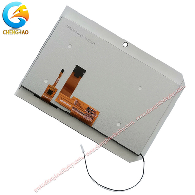 8 Inch Full Color LCD Display Module With Custom Touch Glass Cover