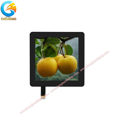 4 Inch Medical Lcd Display All in black 480x480 with MIPI Interface