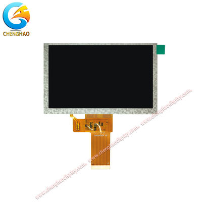 5 Inch IPS TFT LCD Display Module 1024x600 LVDS 500 Nits for Industrial HMI