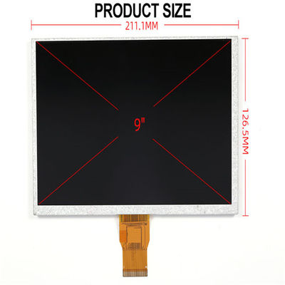 9 Inch Width 211.1mm HD TFT Display RGB Full HD LCD Monitor