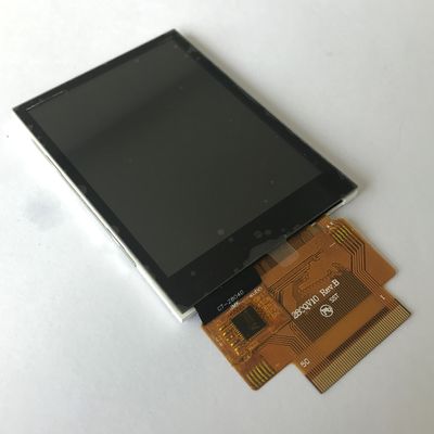 Capacitive Touch 2.8 Inch 280nit LCD Display Module White LED Backlight