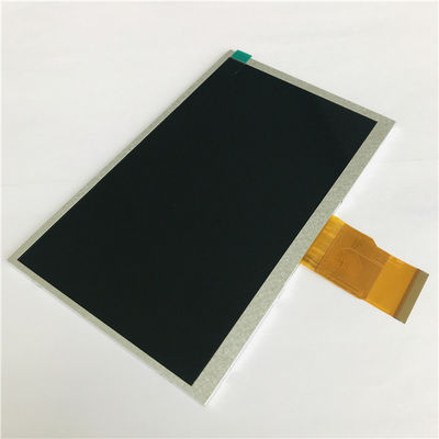 24bit RGB Interface 7inch 600nits Industrial TFT LCD 1024X600 Resolution