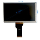 800x480 Matrix Dots TFT LCD Monitor 12 O'Clock 24 Bits RGB 250nits