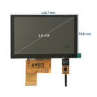 TN Transmissive 800x480 Lcd Capacitive Touchscreen 300cd/m2 White LED Backlight