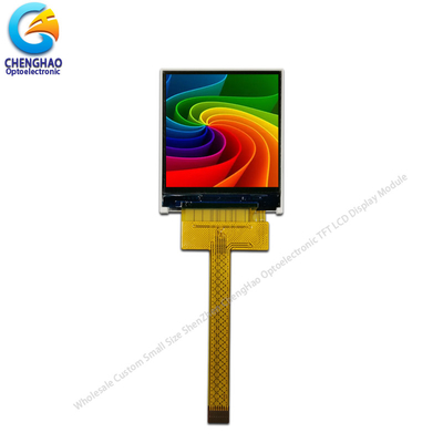 Sunlight Readable Spi Lcd Display Module 128x128 800 Nit High Backlight 9 Pin With Driver Ic St7735