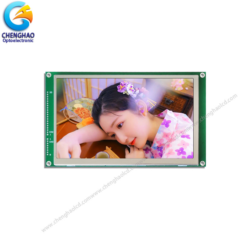 WVGA 800x480 Resolution TFT LCD Display 7" 50 Pin RGB Interface With SSD1963