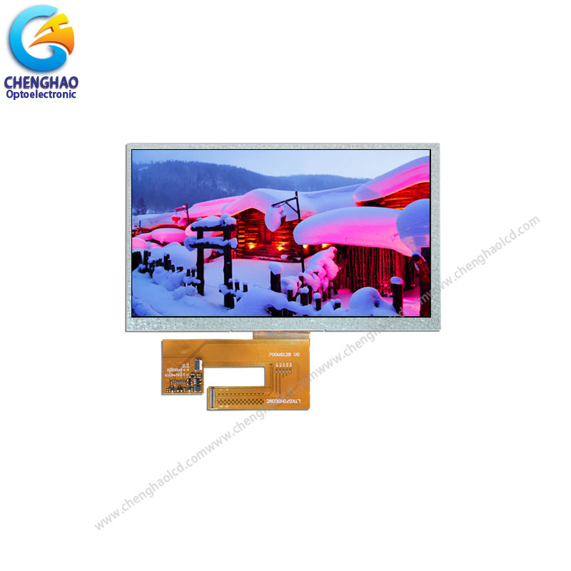 Waterproof 7.0 Inch IPS Panel Display 1024x600 Resolution All Viewing Direction