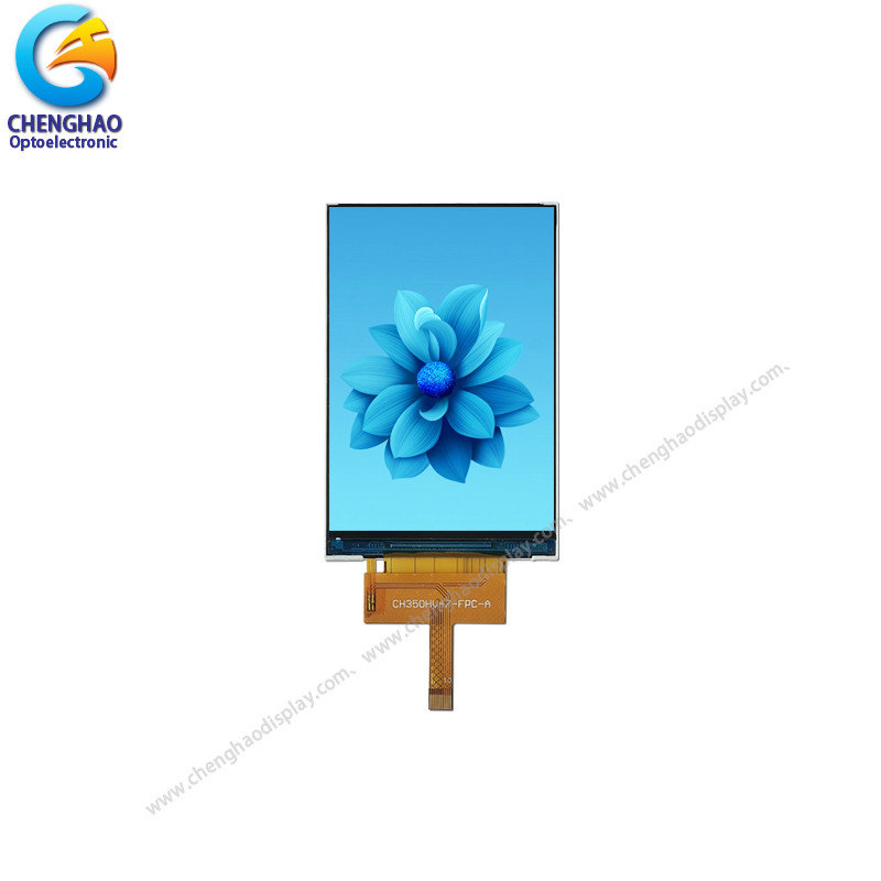 4line 8bit SPI LCD Display Module 3.5 Inch HVGA Vertical Screen Wide Temp