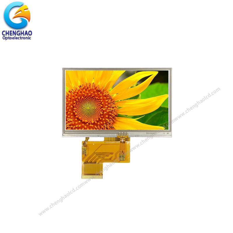 4.3 Inch Color LCD Display 480x272 40Pin Small LCD Touch Screen