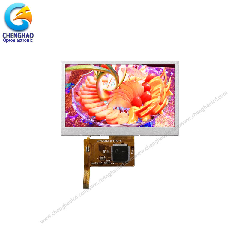 Hight Brightness IPS LCD Display 4.3 Inch 480x272 WQVGA 10pin SPI TFT LCD Display