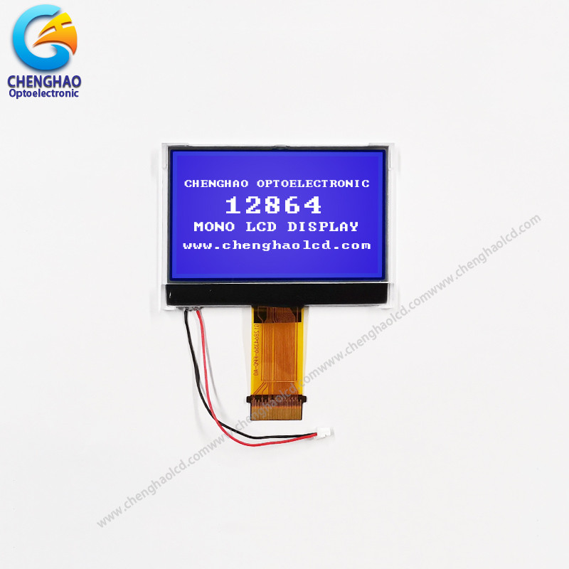 128x64 Monochrome LCD Display STN Negative COG Dot Matrix Graphic LCD
