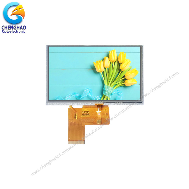 24 Bit Rgb Lcd Display 5 Inch 480*800 40pin IPS LCD Display With TP