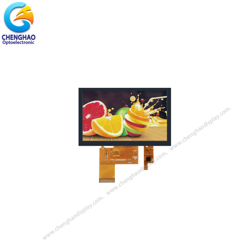 Sunlight Readable 5.0inch LCD Display Module All Viewing Angle
