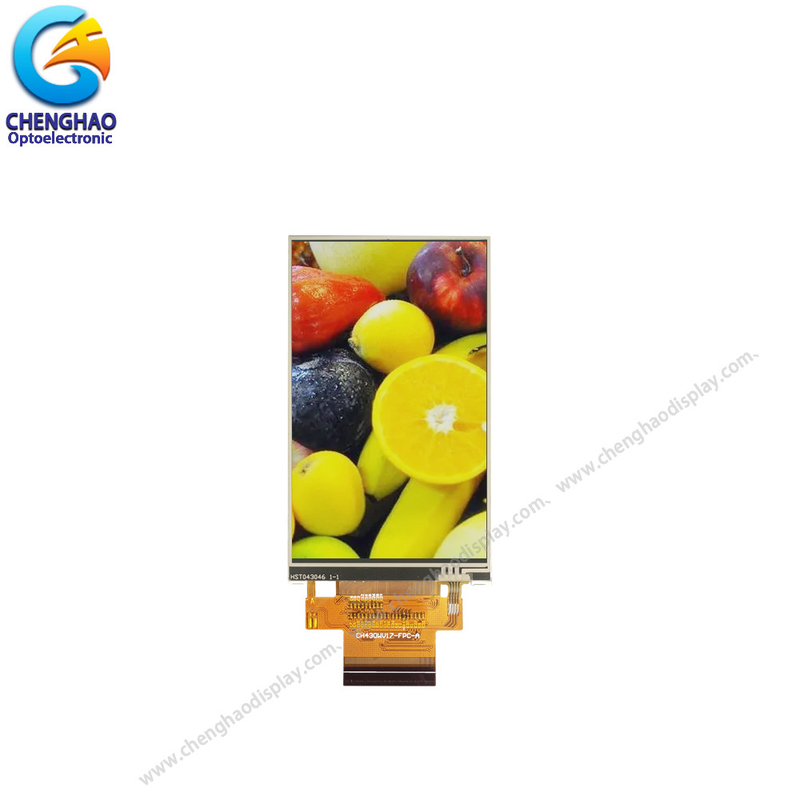 4.3 Inch 480*800 Resolutions IPS LCD Screen With Resistive Touch Panel