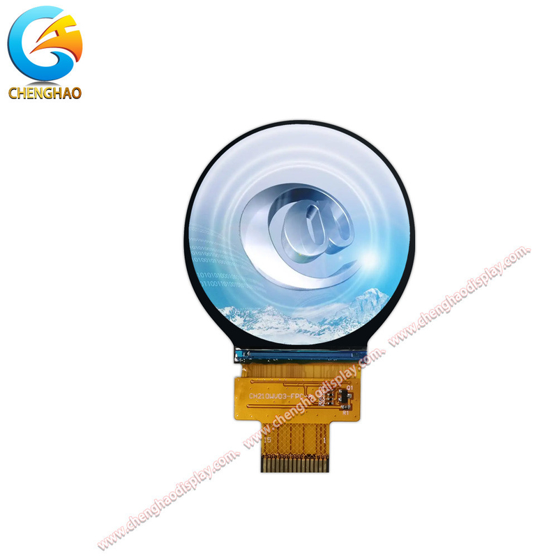 Sunlight Readable 2.1 Inch Round Lcd Panel 480*480 Tft For Medical Equipment