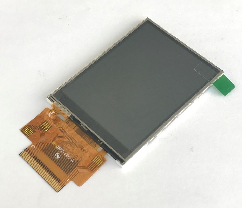 2.8 Inch 9 Bit IPS Viewing 50 Pin LCD Display Module Resistive Touch