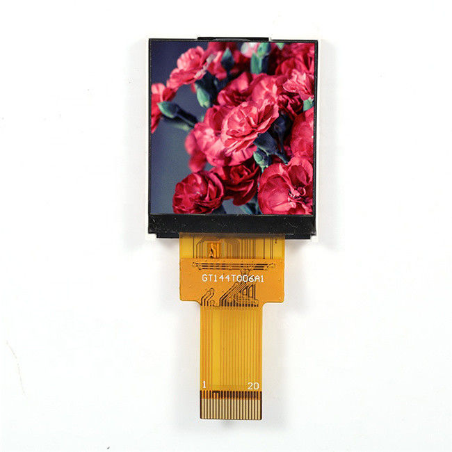 TN Angle 128×128 1.44" 200cd/m2 TFT LCD Display ISO9001