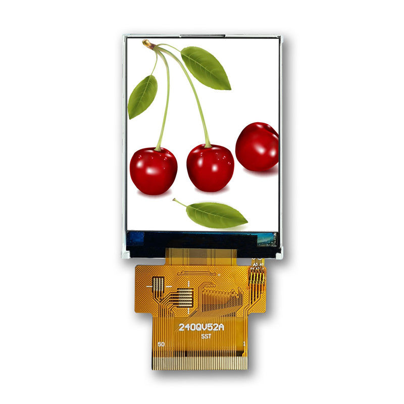 MCU IPS Transmissive TFT LCD Module 2.4 Inch 300cd/m2 With ROHS