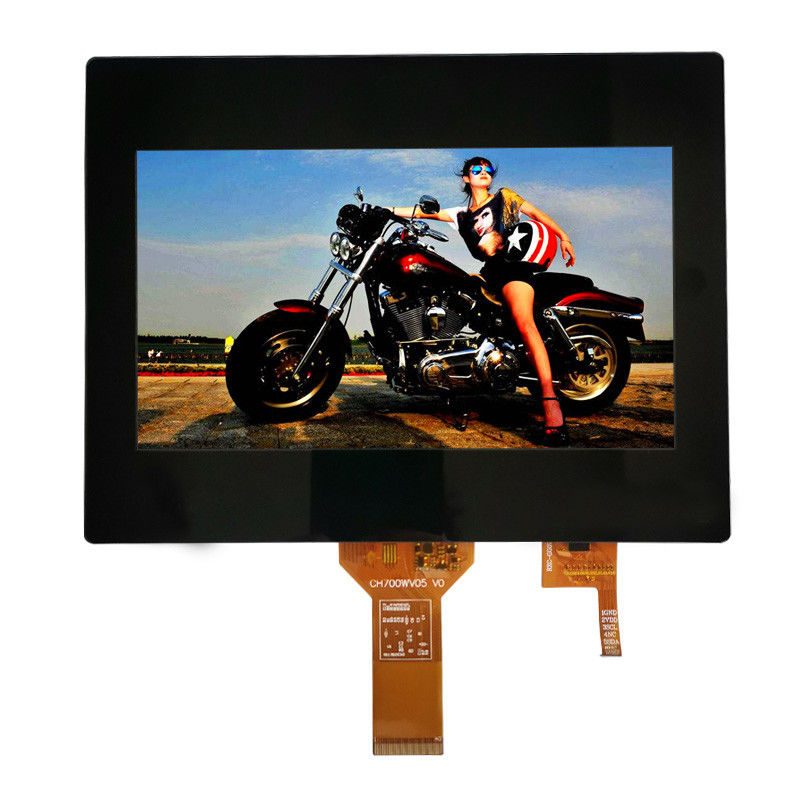 850nits Pcap TFT LCD Touch Screen 7 Inch 12 O'Clock ISO9001