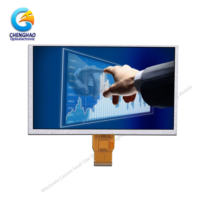 200cd/m2 Graphic LCD Display Module CH900WS01A 1024x600 Tft Screen Module