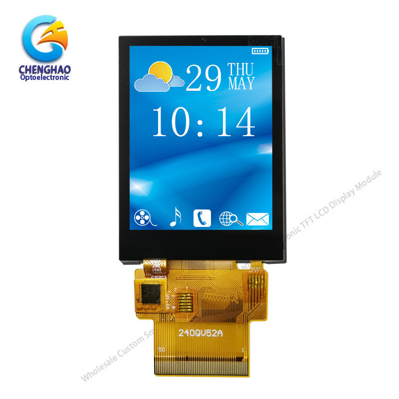 IPS 280cd/m2 Negative Lcd Display Module 240x320 Dot Matrix Lcd Panel