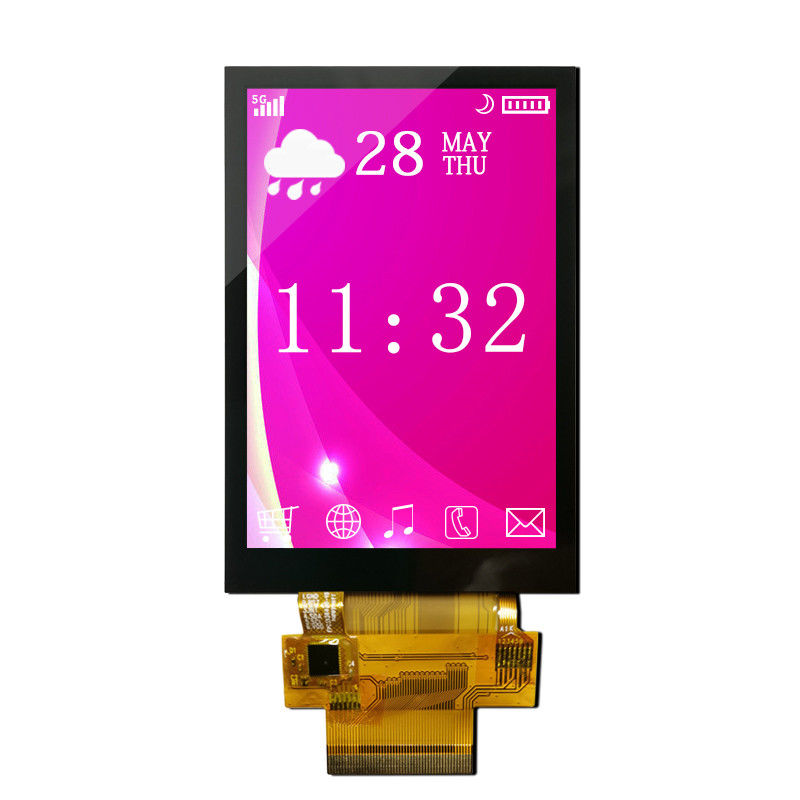 CTP I2C CH350HV37A-CT Sunlight Readable Lcd Module 3.5" 300nits