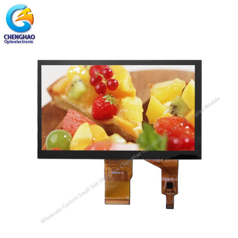 7inch 800*480 Small LCD Touch Screen With Capacitive Touch Panel