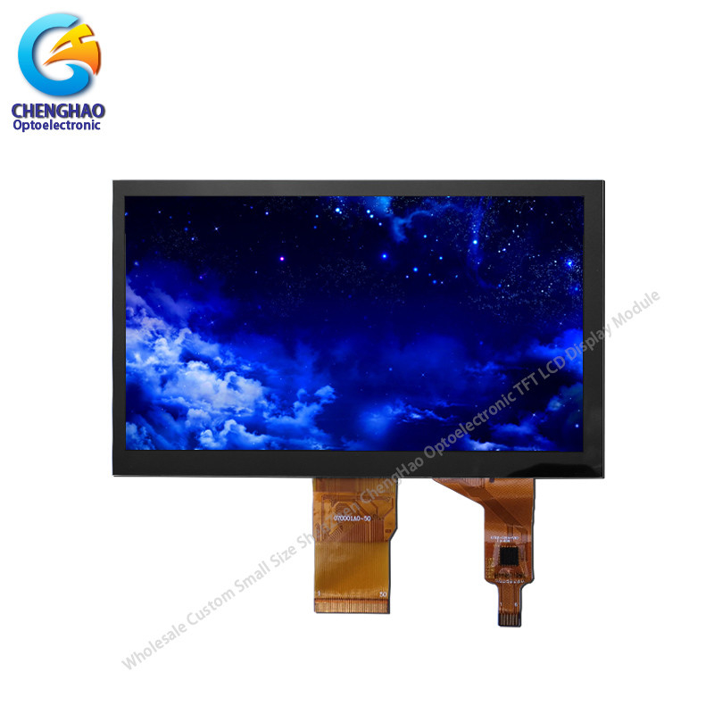 7 Inch TFT LCD Capacitive Touchscreen 24 bit Parallel RGB Interface
