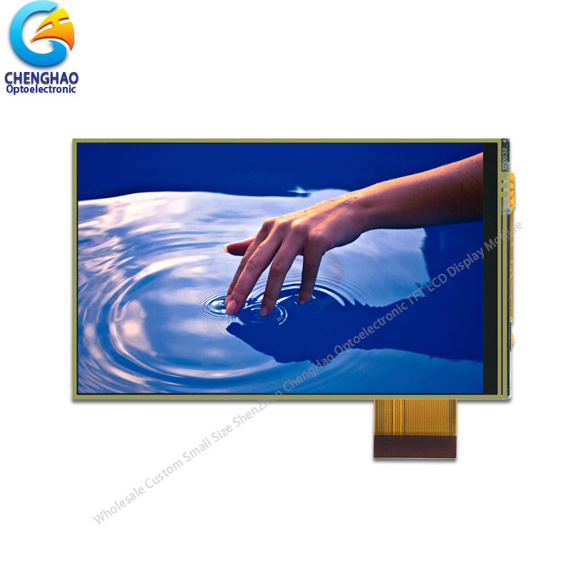 300cd/M2 Resistive LCD Display 480×854 IPS Transmissive With Rtp