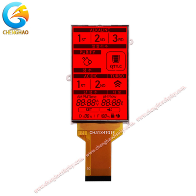 -20 +70 Wide Tempperature LCD Display Module Transflective 150 Cd/M2 Luminance