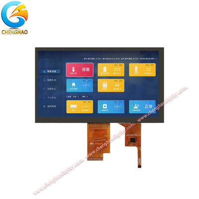 7 Inch Capacitive Touch Lcd Display 1024*600 For -20 ~ +70℃ Wide-temp