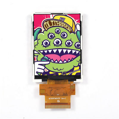 2.8 Inch 240X320 SPI RGB TFT LCD Screen 300nits TN Angle