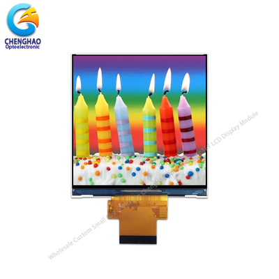 480X480 Square LCD Display 3.95 Inch Negative Lcd Display Module With ST7701