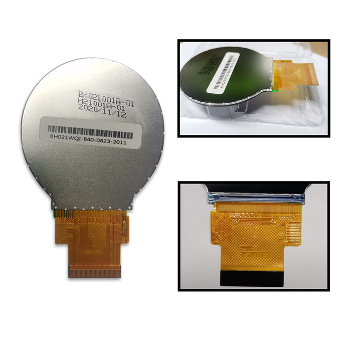 300nits SPI Circular Tft Lcd Display 40P Open f<em></em>rame Lcd Module 2